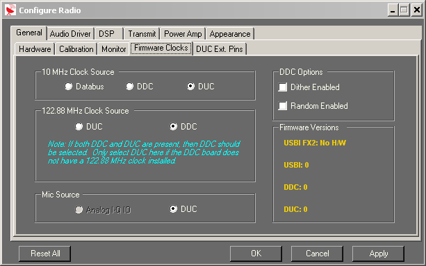 radioSOFT 1.0 GUI